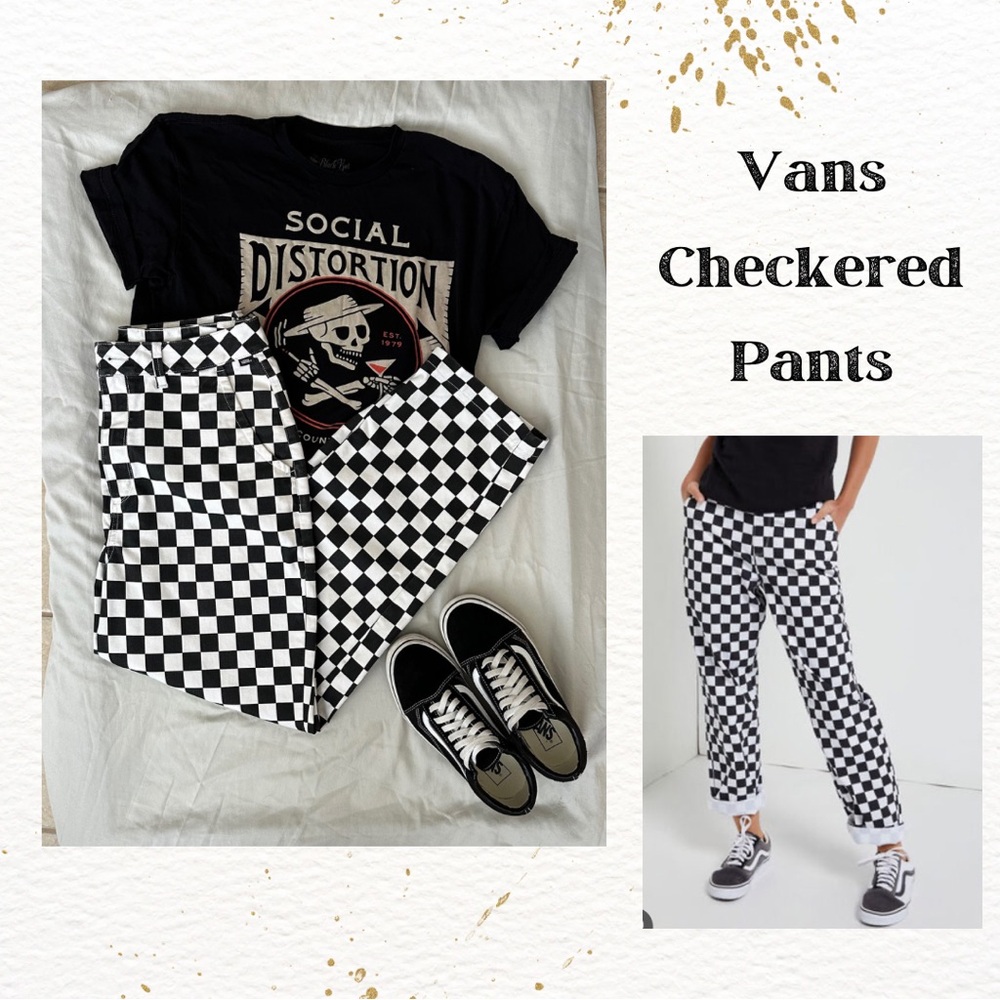 Vans Authentic Checkered Chino Pants